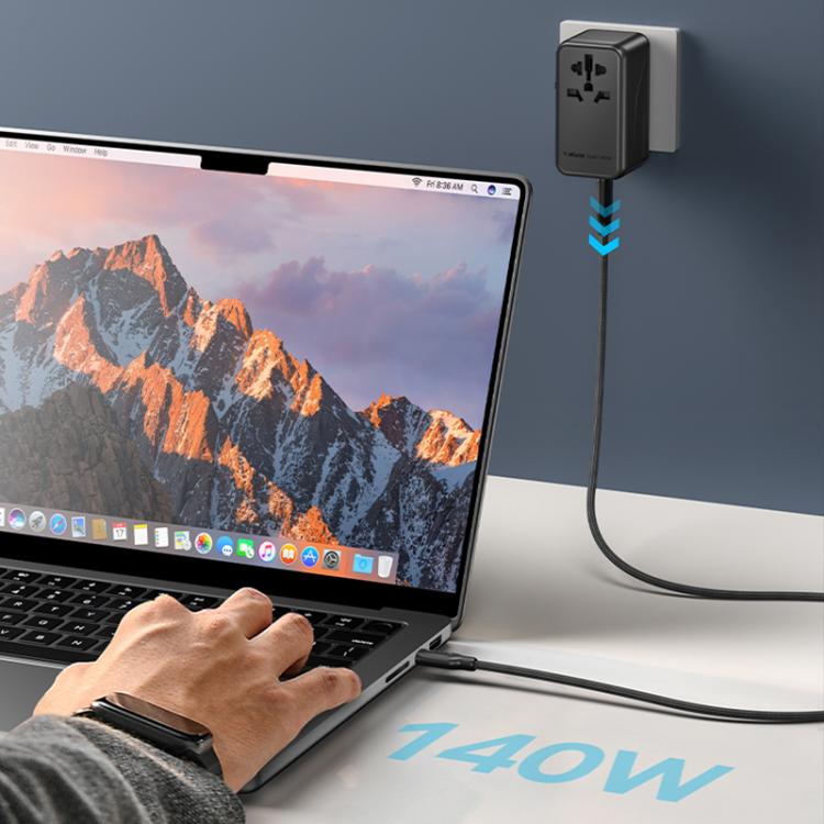 MOMAX UA16 1-World PD140W GaN Global Travel Fast Charging Socket