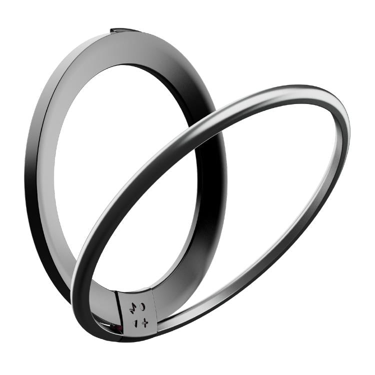 MOMAX HOOP Magnetic Ring Phone Holder(Black)