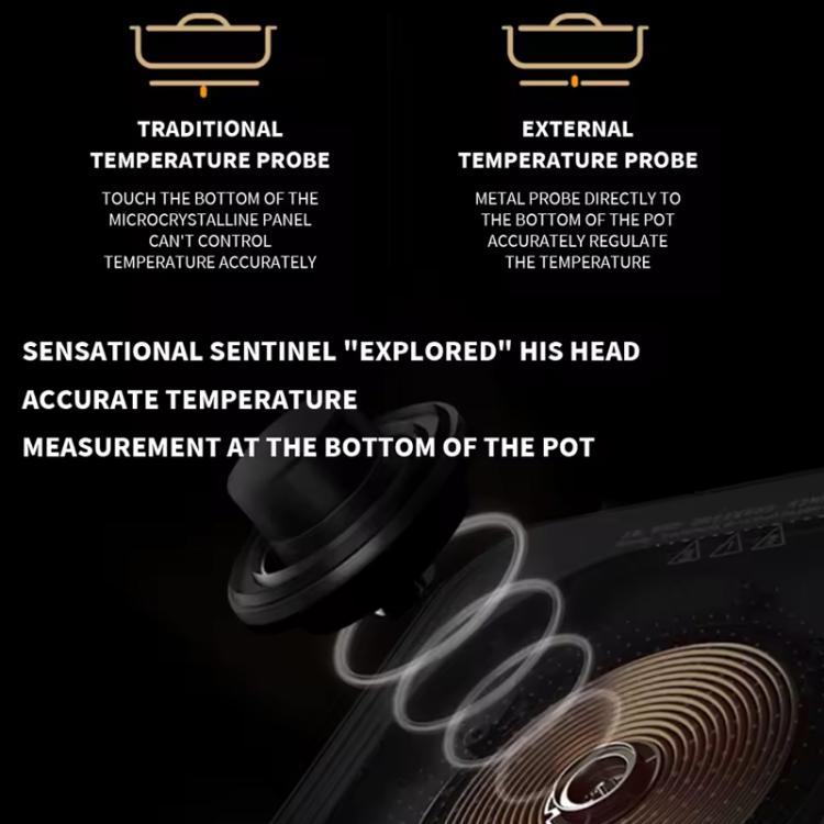 Original Xiaomi Mijia Smart Ultra-thin Induction Cooker 2100W Home Induction Cooker(US Plug)