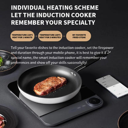 Original Xiaomi Mijia Smart Ultra-thin Induction Cooker 2100W Home Induction Cooker(US Plug)