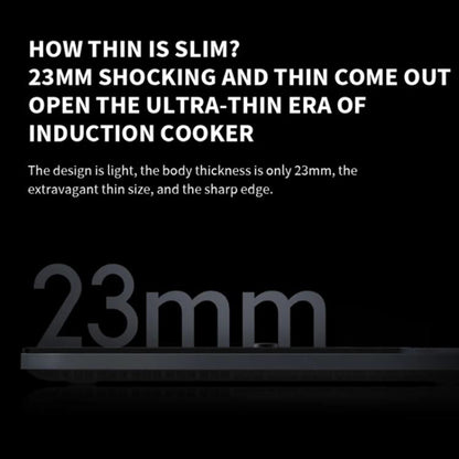 Original Xiaomi Mijia Smart Ultra-thin Induction Cooker 2100W Home Induction Cooker(US Plug)