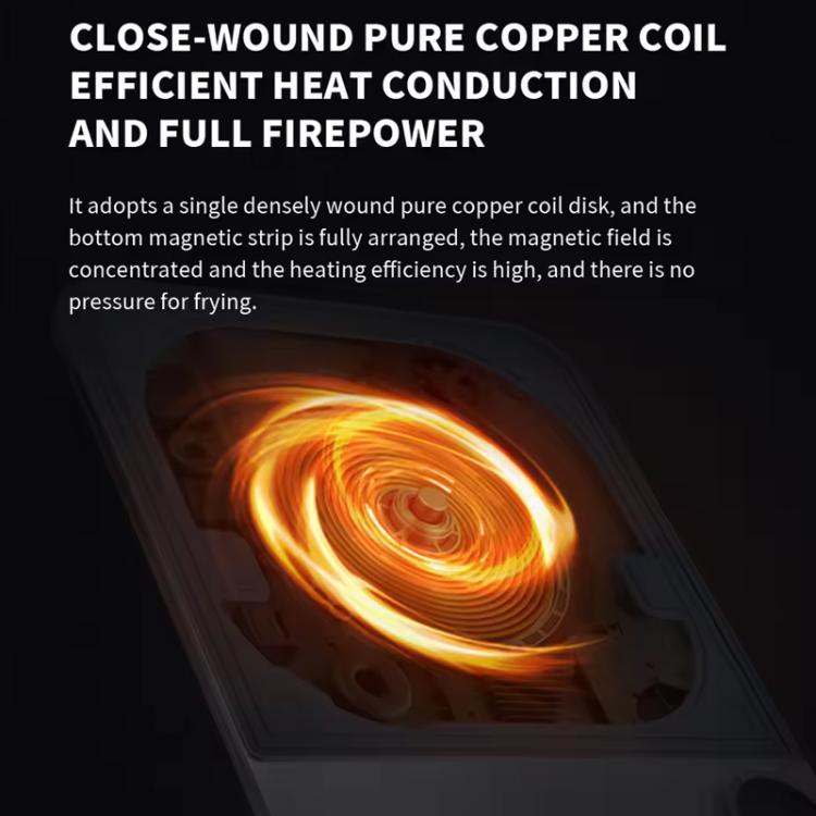 Original Xiaomi Mijia Smart Ultra-thin Induction Cooker 2100W Home Induction Cooker(US Plug)