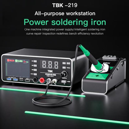TBK-219 20V / 5A All-purpose Integrated Workstation Power Supply with C210 Soldering Iron, Plug:EU Plug