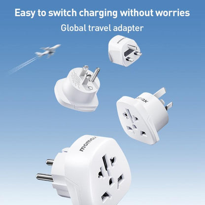 MOMAX UA13 2500W 1-World Global Adapter Socket(EU Plug)