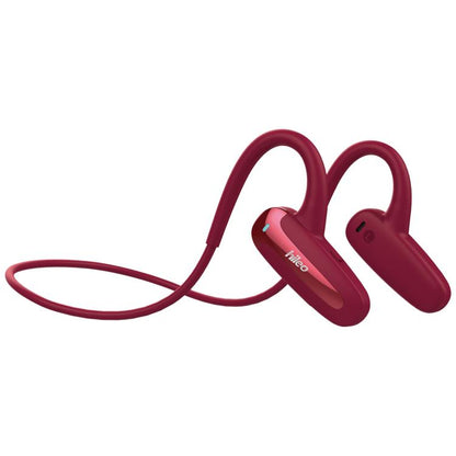 Hileo Hi70 Ear-Hook Sports Air Conduction Wireless Earphone(Dark Red)