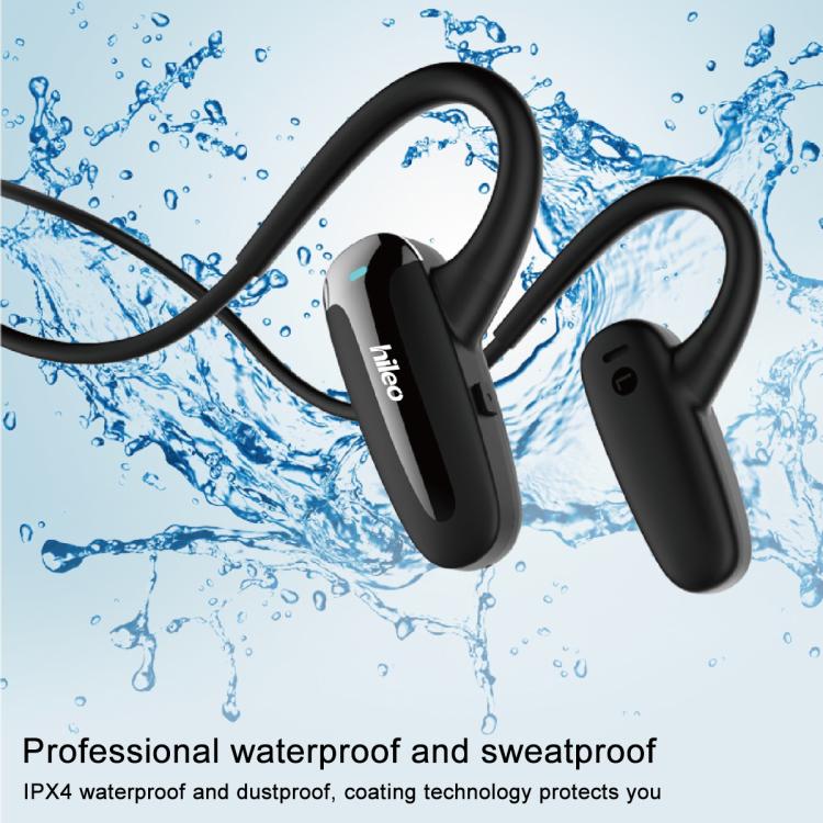 Hileo Hi70 Ear-Hook Sports Air Conduction Wireless Earphone(Black)