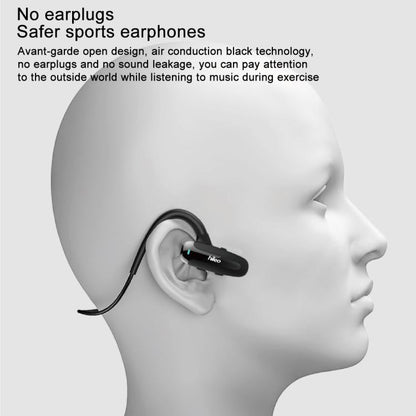 Hileo Hi70 Ear-Hook Sports Air Conduction Wireless Earphone(Dark Red)