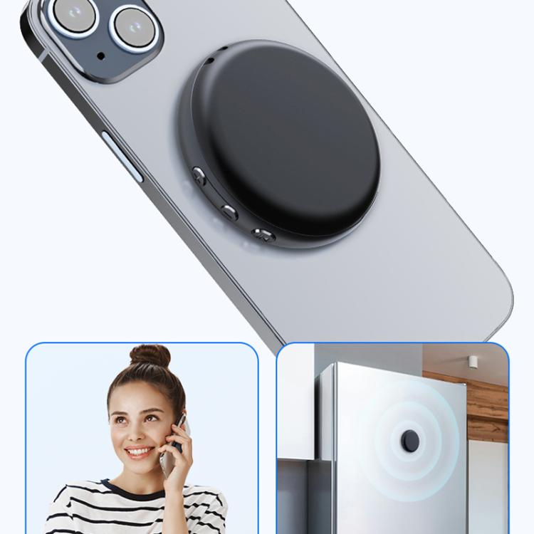 JNN M29A Portable Smart AI Magnetic Recorder Support APP Control, Memory:32GB(Black)