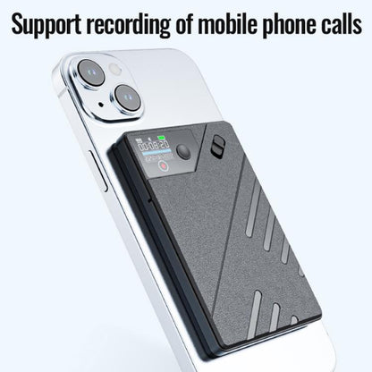 JNN A5 OLED Display Smart AI Magnetic Recorder Support APP Control, Memory:32GB(Black)