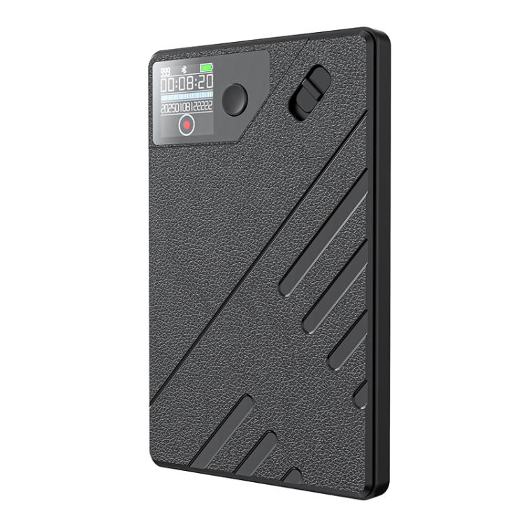 JNN A5 OLED Display Smart AI Magnetic Recorder Support APP Control, Memory:128GB(Black)