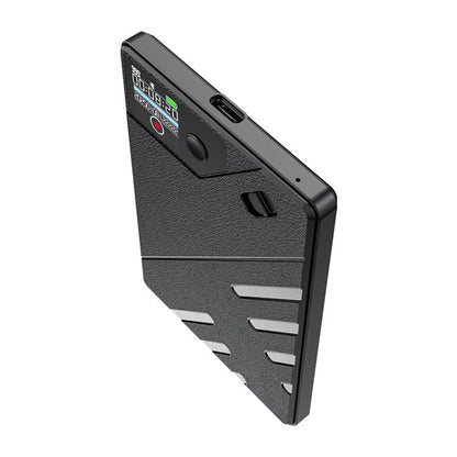 JNN A5 OLED Display Smart AI Magnetic Recorder Support APP Control, Memory:128GB(Black)