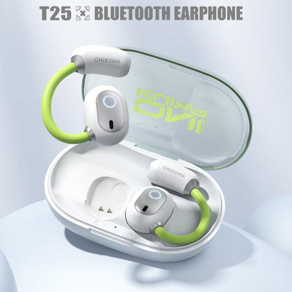 ONIKUMA T25 Sport Wireless Bluetooth Earphone(White)
