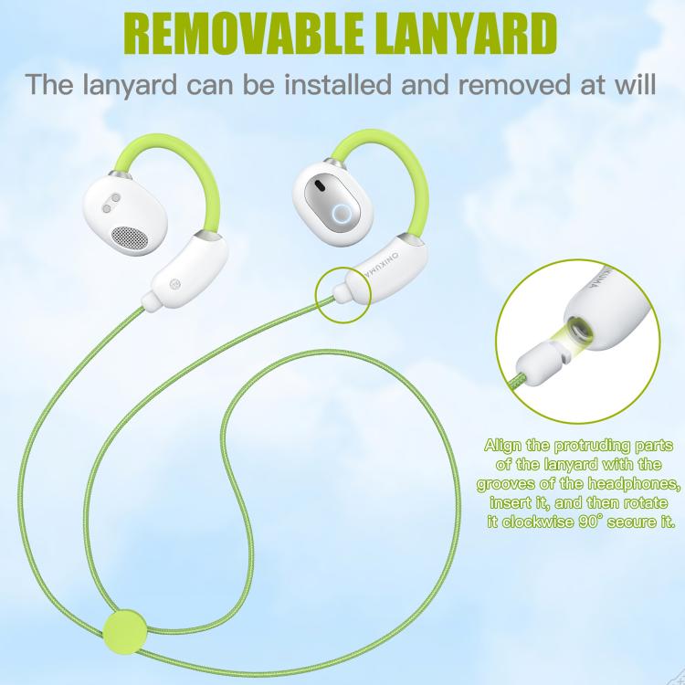ONIKUMA T25 Sport Wireless Bluetooth Earphone(White)