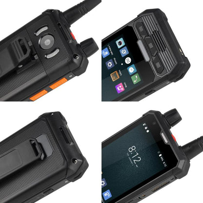 UNIWA P2 Plus UHF Walkie-Talkie Rugged Phone, 3GB+32GB, 4.0 inch Android 9.0 Mediatek MT6762 Octa Core, Network: 4G, NFC, Plug:US Plug(Black)