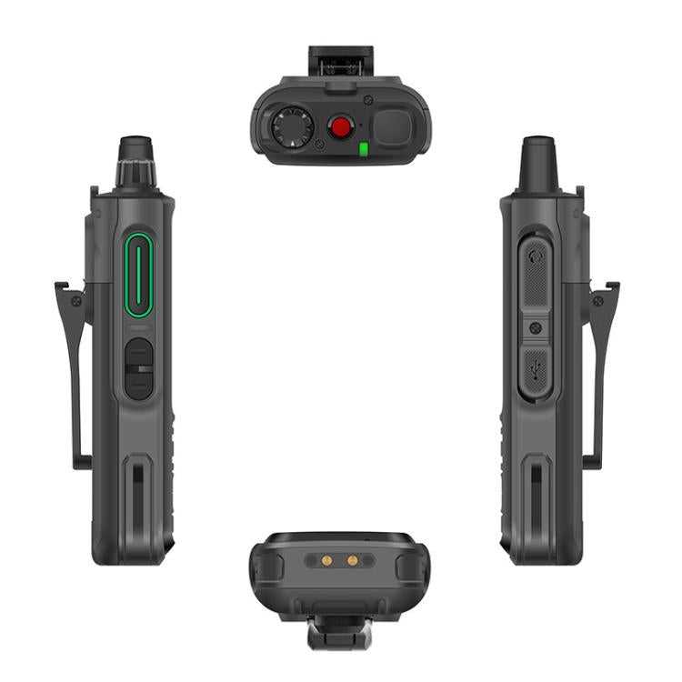 UNIWA NR120 PoC Walkie-Talkie Rugged Phone, 3GB+32GB, 2.4 inch Android 13 Unisoc T158 Octa Core, Network: 5G, NFC, SOS, Plug:AU Plug(Black)