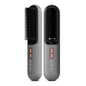K-SKIN KD382B Negative Ion Hair Care Type-C Wireless Hair Straightening Comb(Grey)