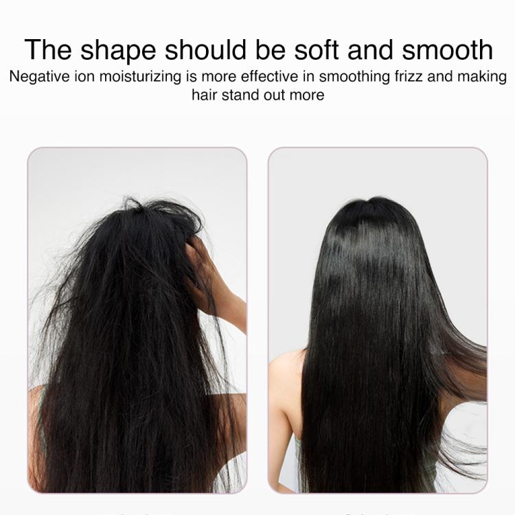 K-SKIN KD382S Negative Ion Hair Care Type-C Wireless Hair Straightening Comb(Black)
