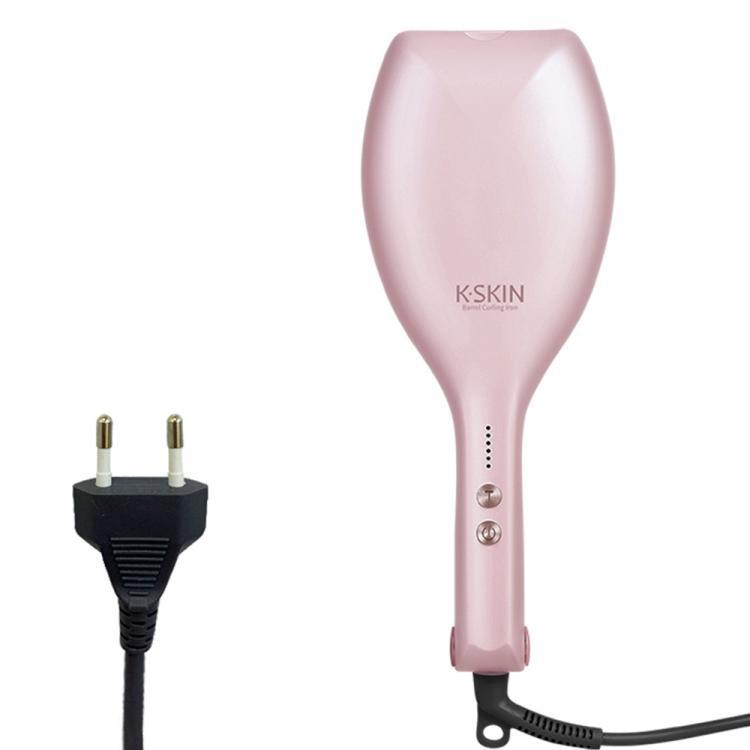 K-SKIN KD885 Fer à friser électrique ionique Négatif Outil de coiffure (prise UE rose)
