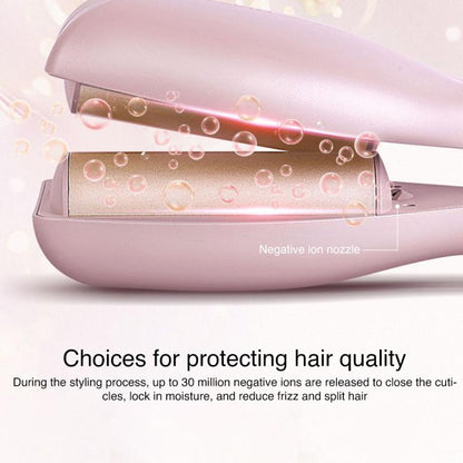K-SKIN KD885 Fer à friser électrique ionique Négatif Outil de coiffure (prise UE rose)