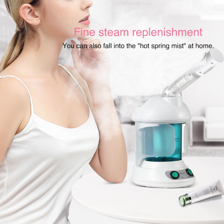 K-SKIN KD2328 Nano Ions Hot Spray Face Steamer Moisturizing Skin Beauty Device(UK Plug)