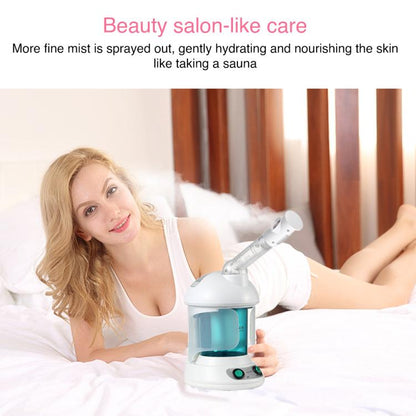 K-SKIN KD2328 Nano Ions Hot Spray Face Steamer Moisturizing Skin Beauty Device(UK Plug)