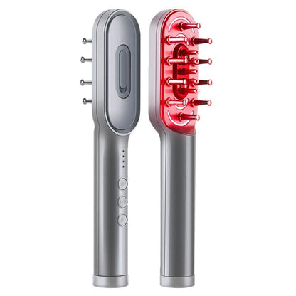 K-SKIN KD3806 EMS Micro-current IPL Hair Care Massage Comb(Grey)