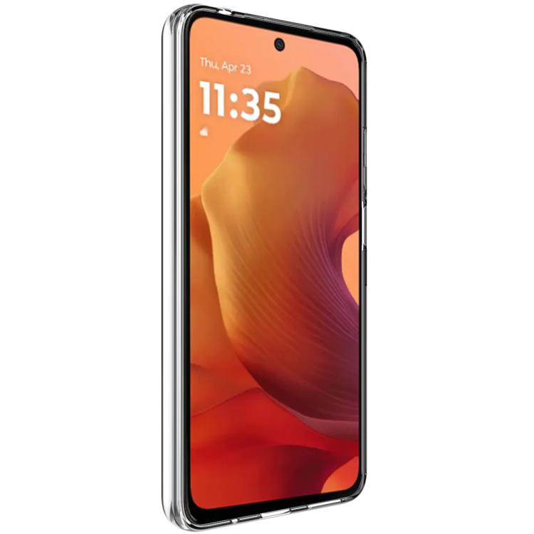 For Motorola Moto G15 4G imak UX-10 Series Transparent Shockproof TPU Phone Case(Transparent)