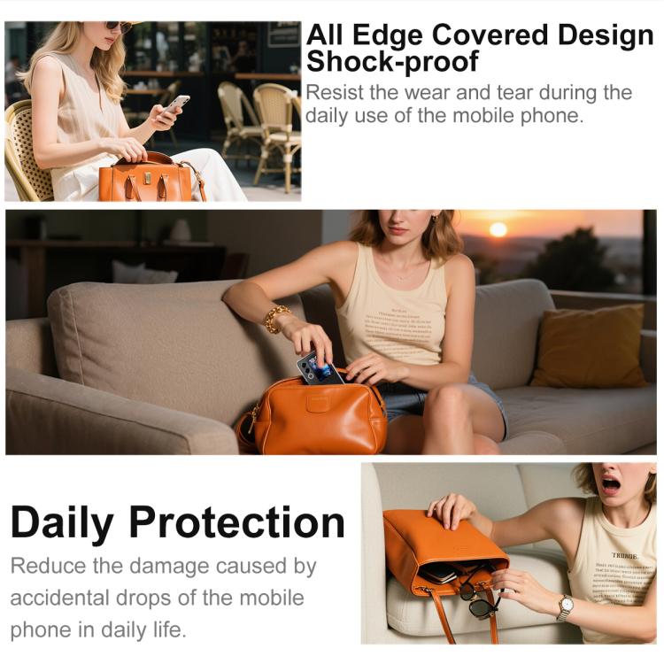 For Motorola Moto G15 4G imak UX-10 Series Transparent Shockproof TPU Phone Case(Transparent)