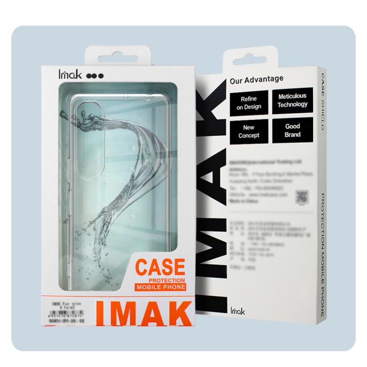 For Motorola Edge 50 5G / 50 Pro 5G imak UX-10 Series Transparent Shockproof TPU Phone Case(Transparent)