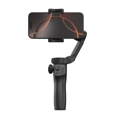 FUNSNAP CM8 Smartphone Stabilizer Foldable 3-axis Anti-shake Vlog Shooting Gimbal, AI Version(Black)