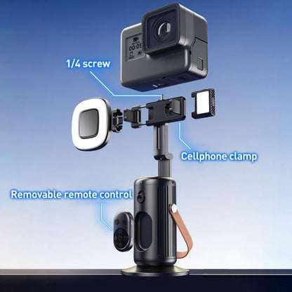 FUNSNAP Q04 Desktop Al Smart Instant Tracking PTZ Bracket(Black)