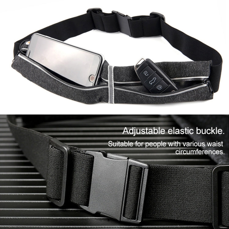 YIPINU YS13 Sac banane de sport étanche pour extérieur, invisible, antivol, pour téléphone portable (vert)
