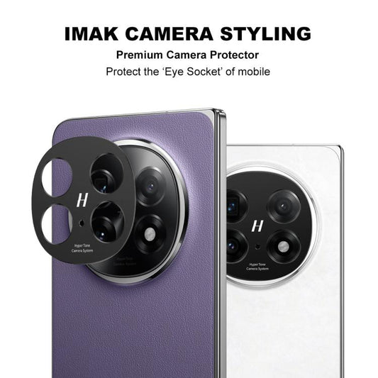 Pour Cache de protection d'objectif d'appareil photo en métal IMAK pour OPPO Find N5 5G