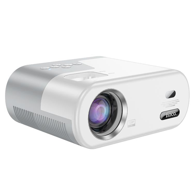 hoco DT2 1280x720P 140ANSI Smart WiFi Bluetooth Projector Android Version, EU Plug(White)