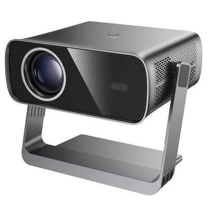 hoco DT5 1920x1080P 270ANSI Smart Electric Focus Projector Android Version, EU Plug(Metal Grey)