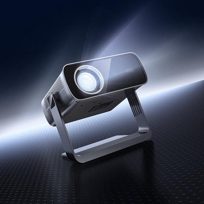 hoco DT5 1920x1080P 270ANSI Smart Electric Focus Projector Android Version, US Plug(Metal Grey)