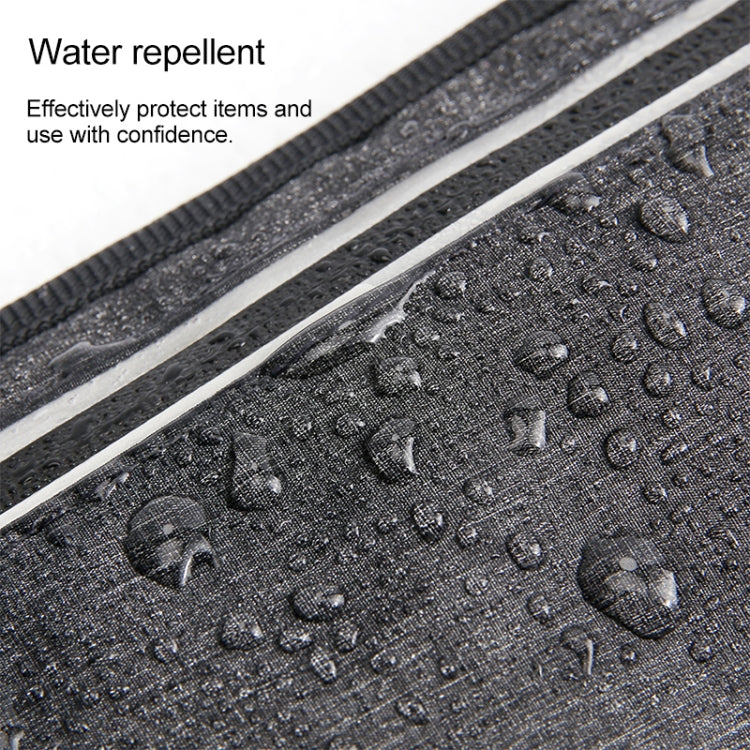 YIPINU YS20 Outdoor Sport Waterproof Double Layer Mobile Phone Storage Waist Bag Kettle Bag(Grey)