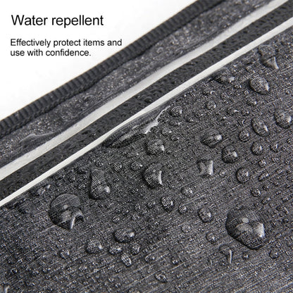 YIPINU YS20 Outdoor Sport Waterproof Double Layer Mobile Phone Storage Waist Bag Kettle Bag(Grey)