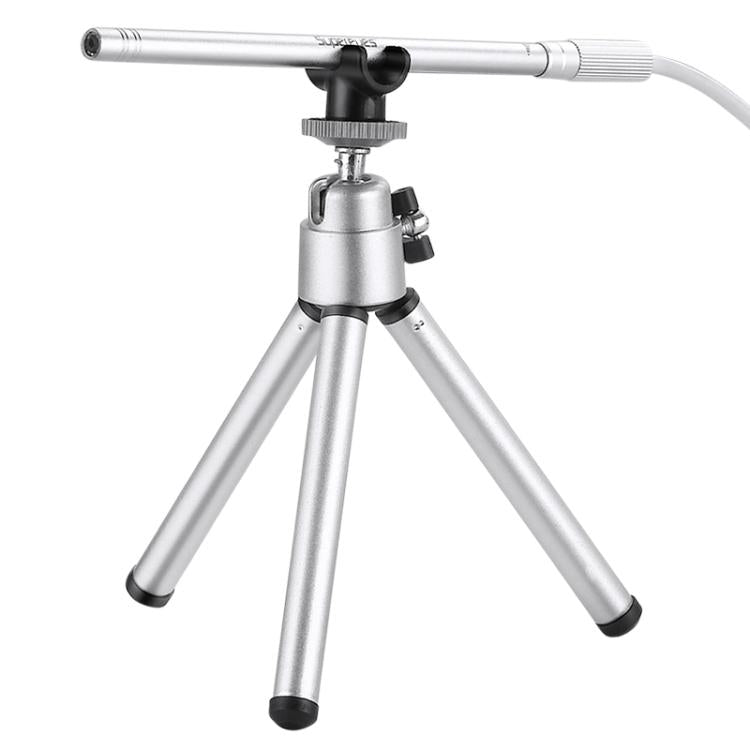 Supereyes Y002 200W HD USB Industrial Dispensing Machine Endoscope Electron Microscope(Silver)