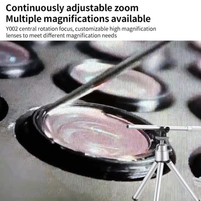 Supereyes Y002 200W HD USB Industrial Dispensing Machine Endoscope Electron Microscope(Silver)