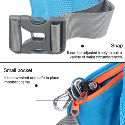 YIPINU YS9 Sac de taille étanche pour téléphone portable, sac de sport pour cyclisme et alpinisme, avec porte-bouteille (vert)