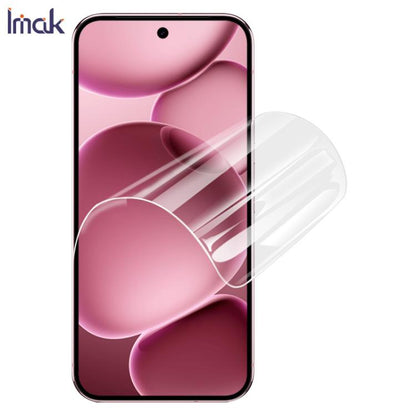 For Google Pixel 10 Pro XL imak 4th Generation Full Coverage Screen Hydrogel Film, Support Fingerprint Unlocking