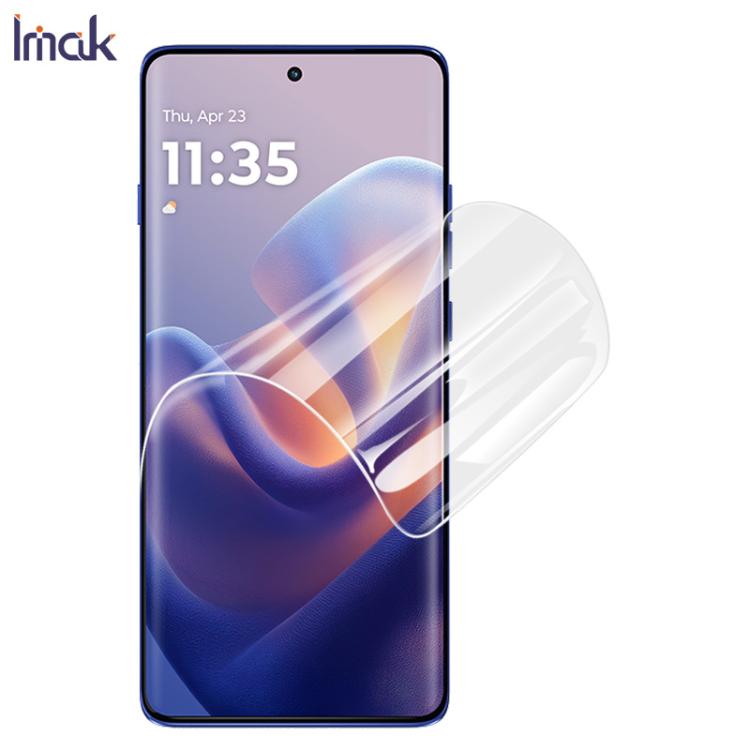 For Motorola Edge 60S / 60 Pro imak 4th Generation Full Coverage Screen Hydrogel Film, Support Fingerprint Unlocking