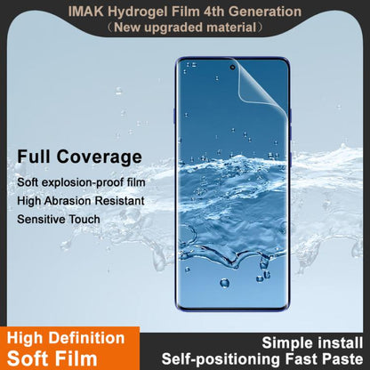 For Motorola Edge 60S / 60 Pro imak 4th Generation Full Coverage Screen Hydrogel Film, Support Fingerprint Unlocking