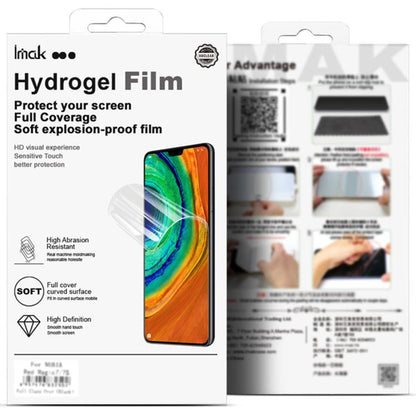 For Motorola Edge 60S / 60 Pro imak 4th Generation Full Coverage Screen Hydrogel Film, Support Fingerprint Unlocking