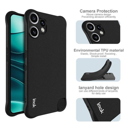 For Nothing CMF phone 2 Pro 5G imak Shockproof Airbag TPU Phone Case(Matte Black)