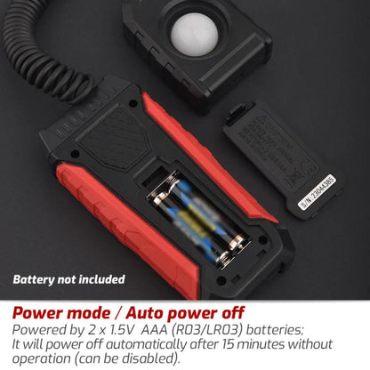 TRSI TA630B Separable Digital Lux Meter Light Brightness Measuring