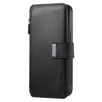 For Honor X8b CaseNeo MagSafe RFID Anti-theft Zipper Wallet Retro Leather Phone Case(Black)