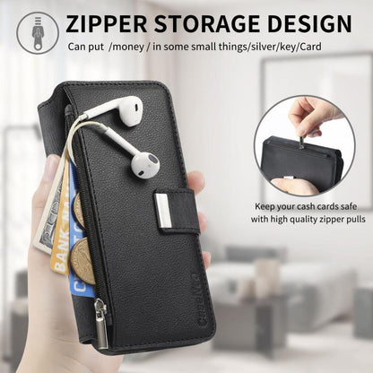 For Honor X8b CaseNeo MagSafe RFID Anti-theft Zipper Wallet Retro Leather Phone Case(Black)