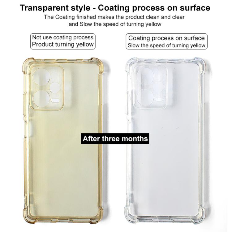 Pour Google Pixel 10 Pro XL imak Coque de téléphone en TPU antichoc Airbag (transparent)